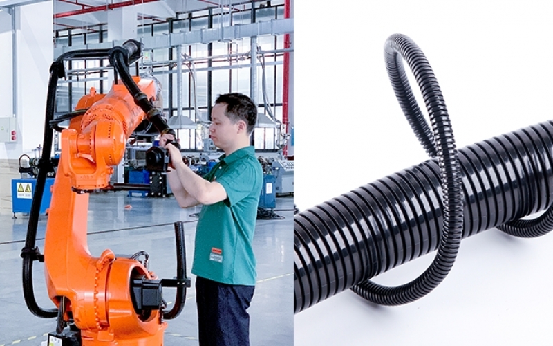 機器人管線包材質(zhì)升級：尼龍與 PUR 的產(chǎn)業(yè)應(yīng)用新趨勢