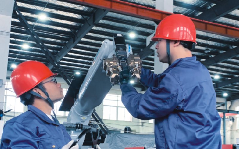 浙江雷諾爾以客戶為中心：成功安裝定制化機(jī)器人管線包，彰顯“客戶要求即行動(dòng)指南”承諾